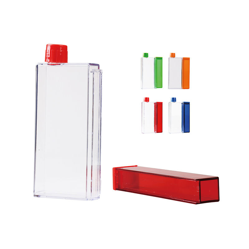 Flat Drinking Bottle with Storage