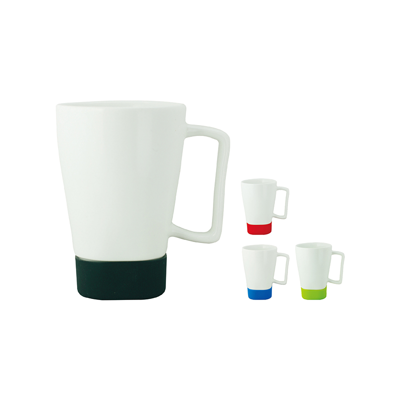 Ceramic Mug with Silicone Base cup