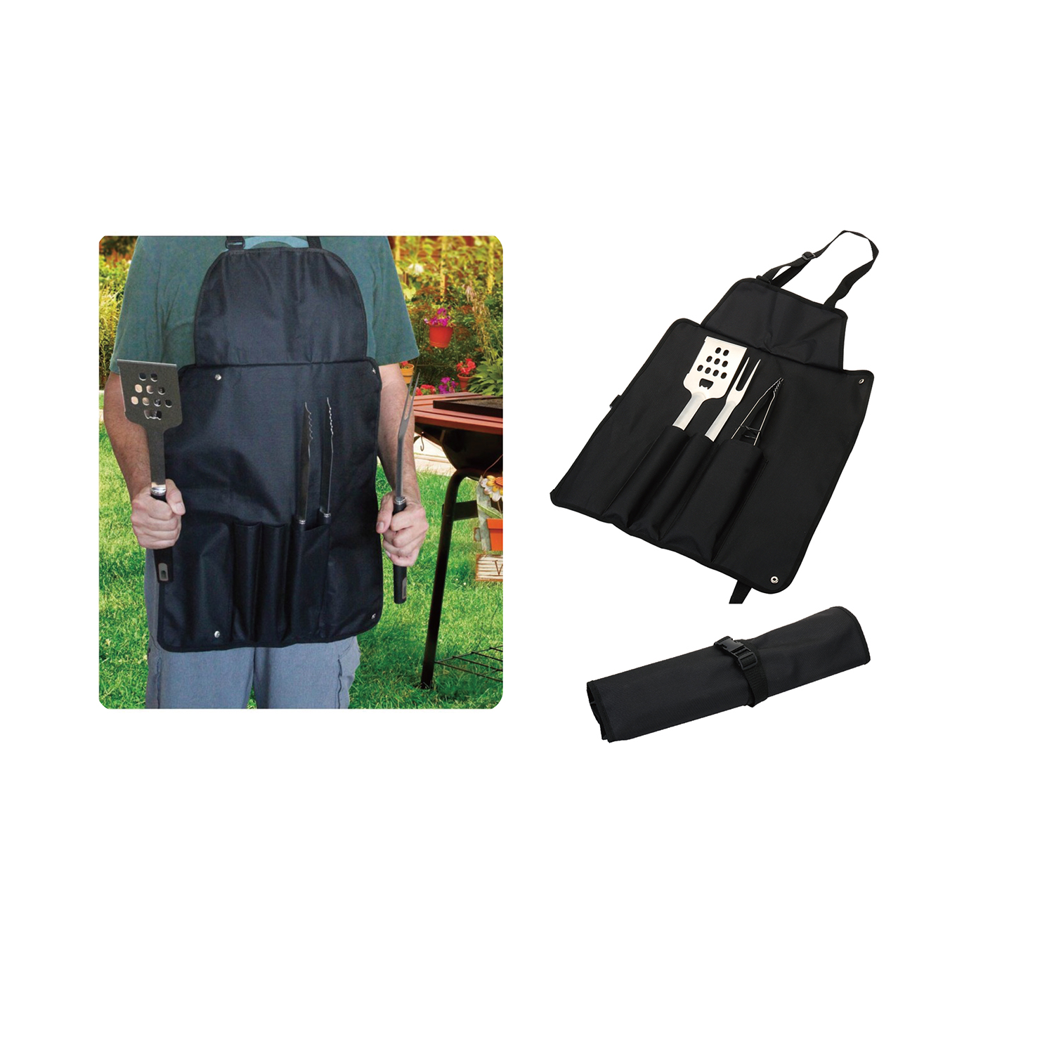 3pcs BBQ Apron Set