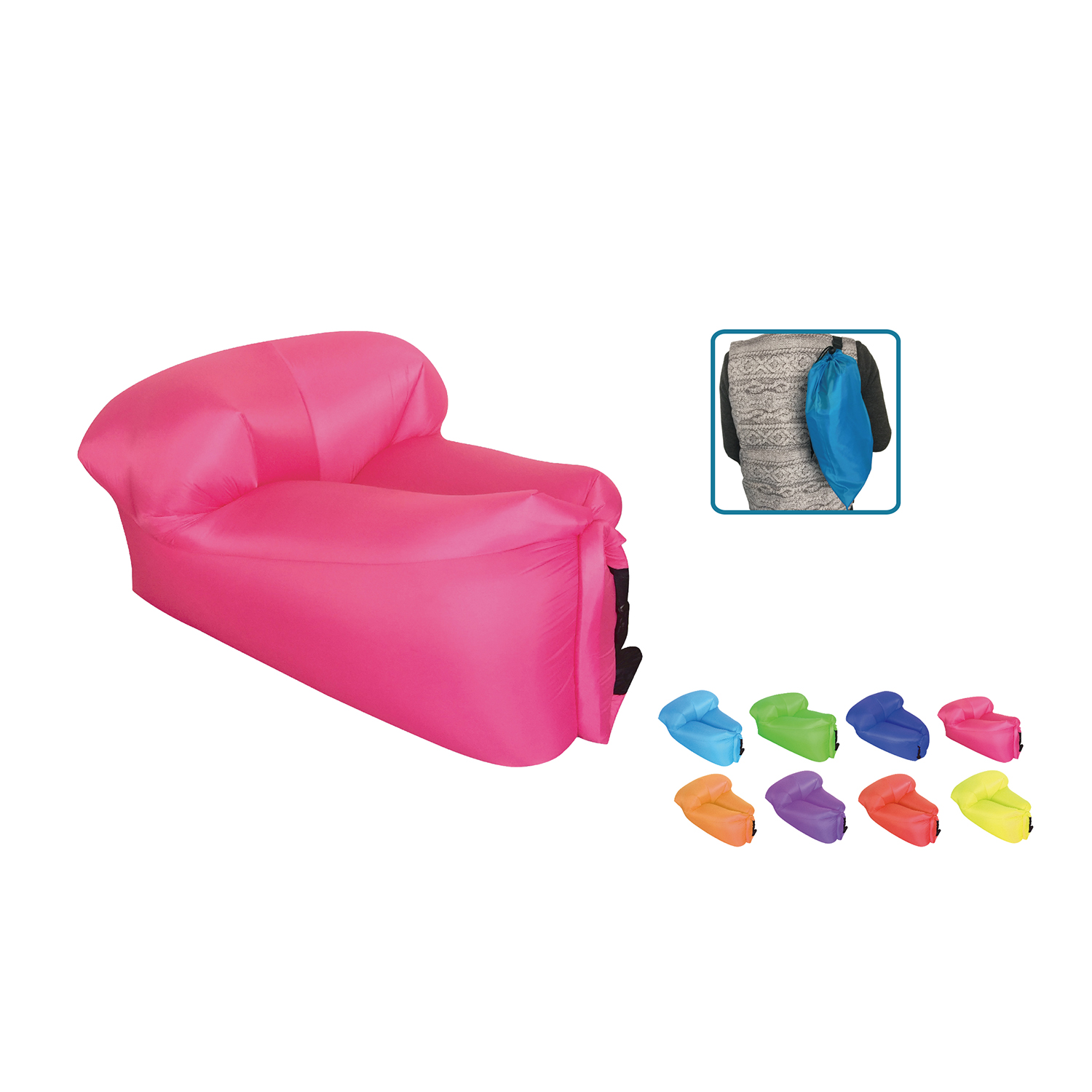 Fast-inflate Lounge Bag
