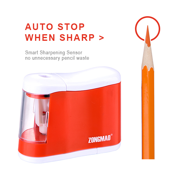 Multicolor Electronic Automatic Electric Pencil Sharpener