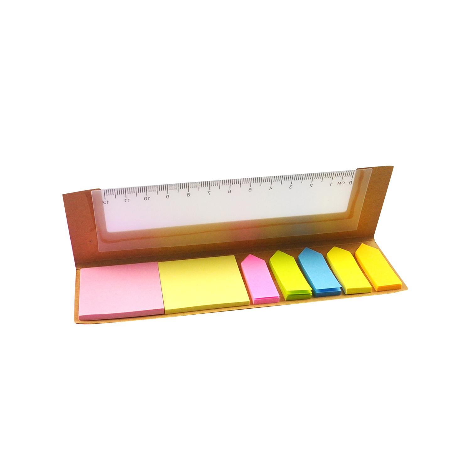 Notebook Sticky Note inside with Ruler