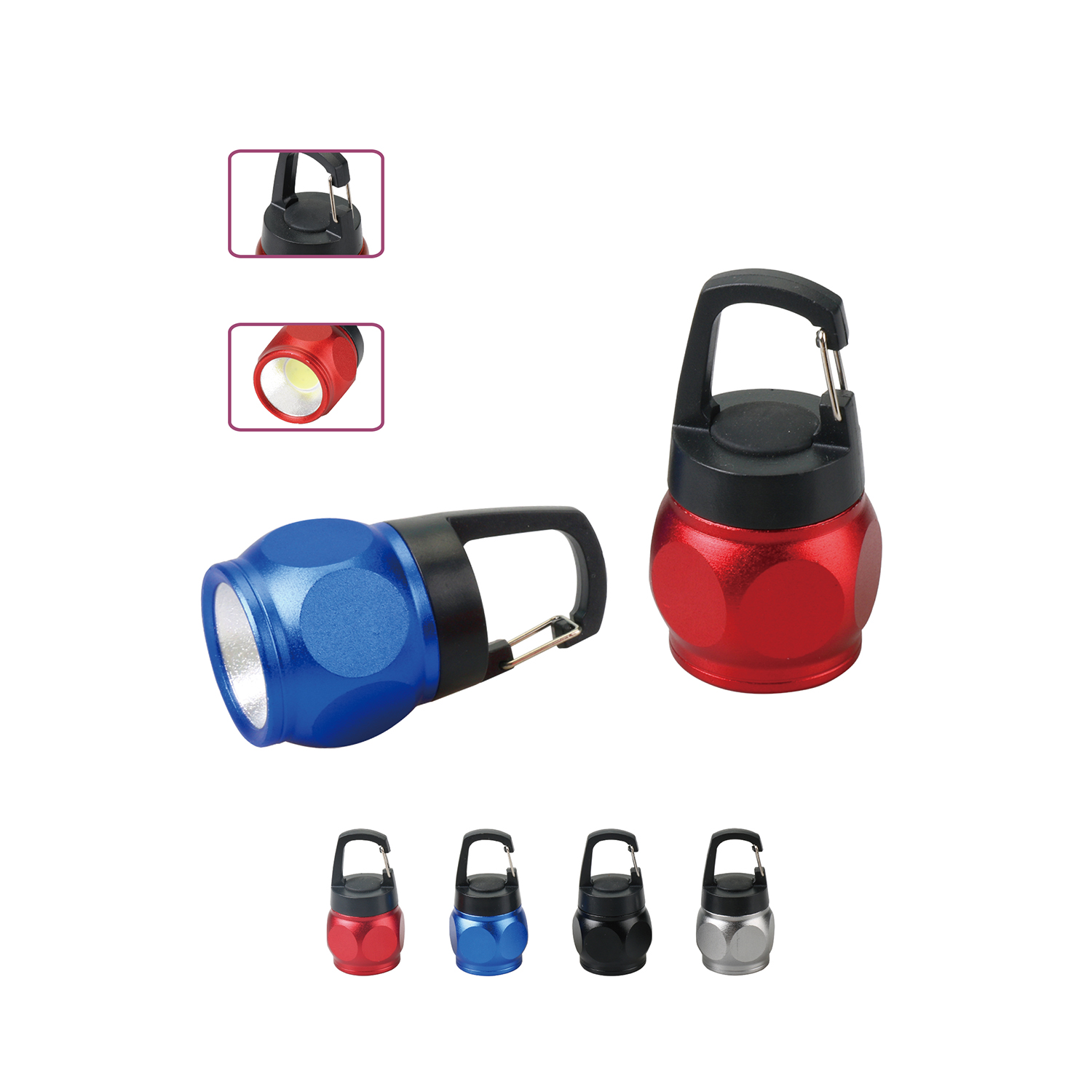 Mini Torch with Carabiner