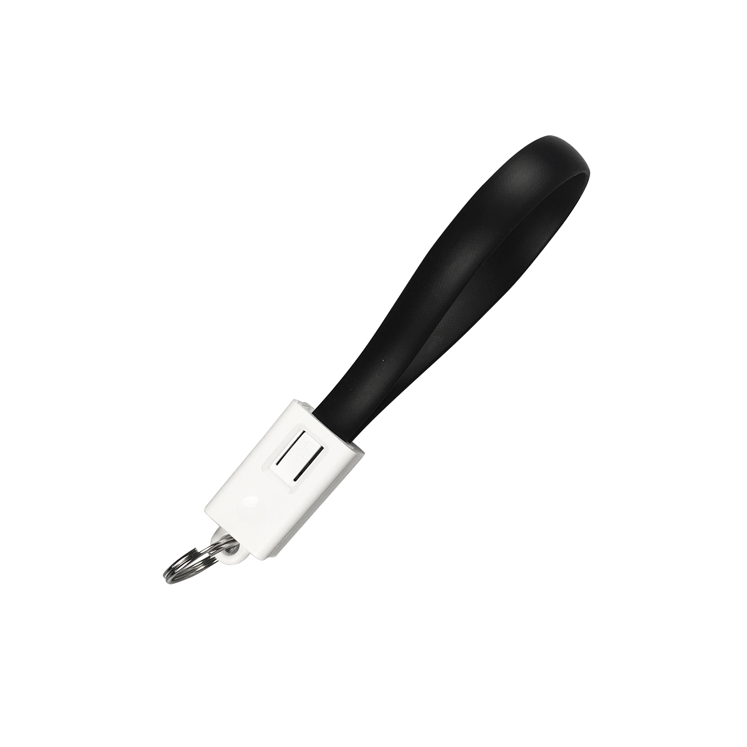 Amazing design Mini Keychain 2 in 1 USB cable USB 2.0 to Micro USB charge Lightning cable