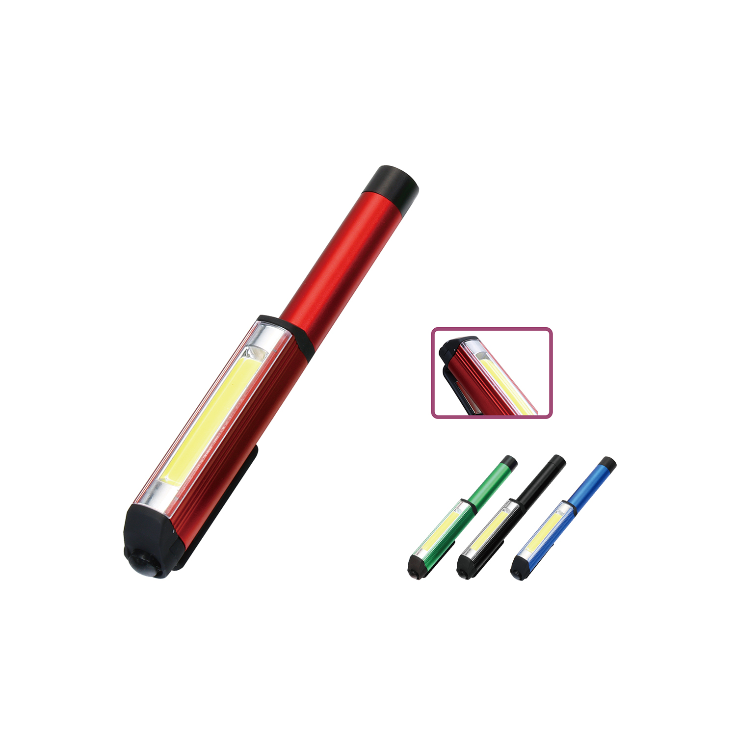 Clip-on Aluminum COB Light