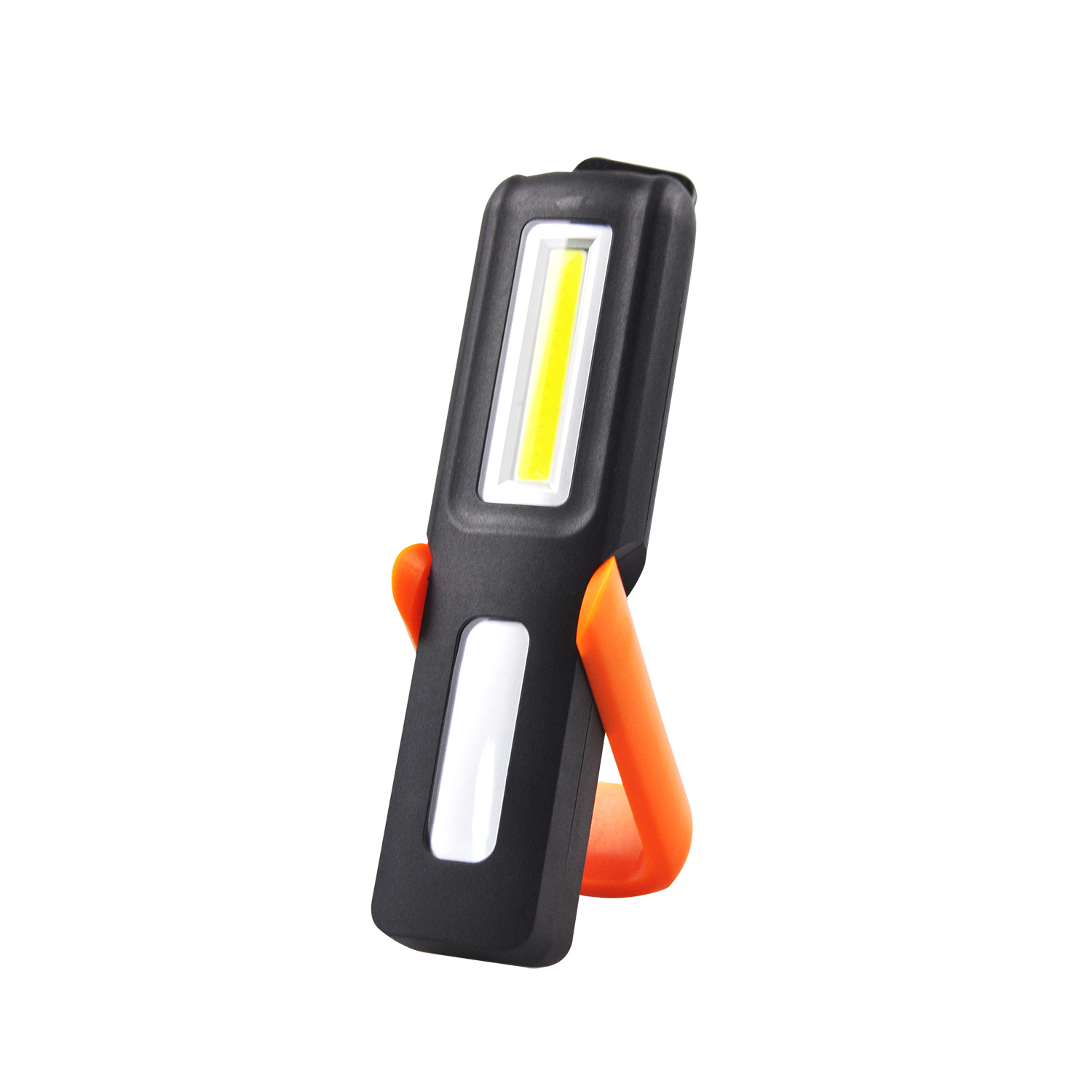 COB plastic rechargeable working light with magnet at bottom
