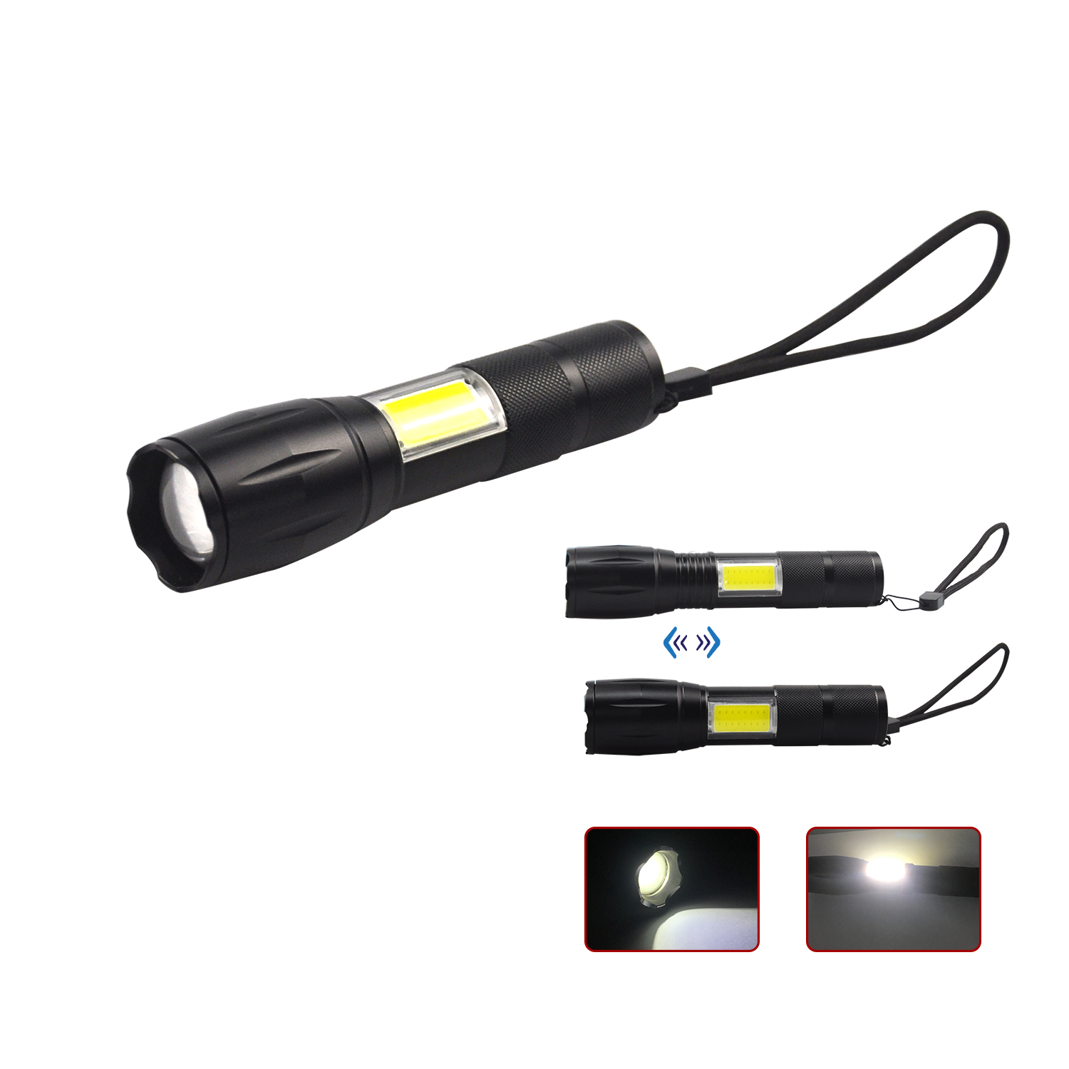 Aluminum  flashlight