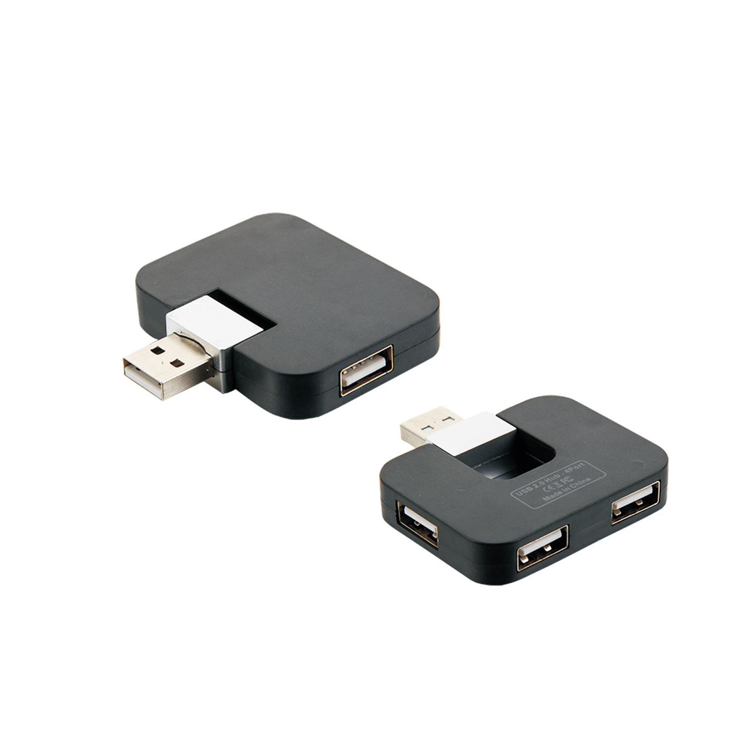4-Port Foldable USB Hub