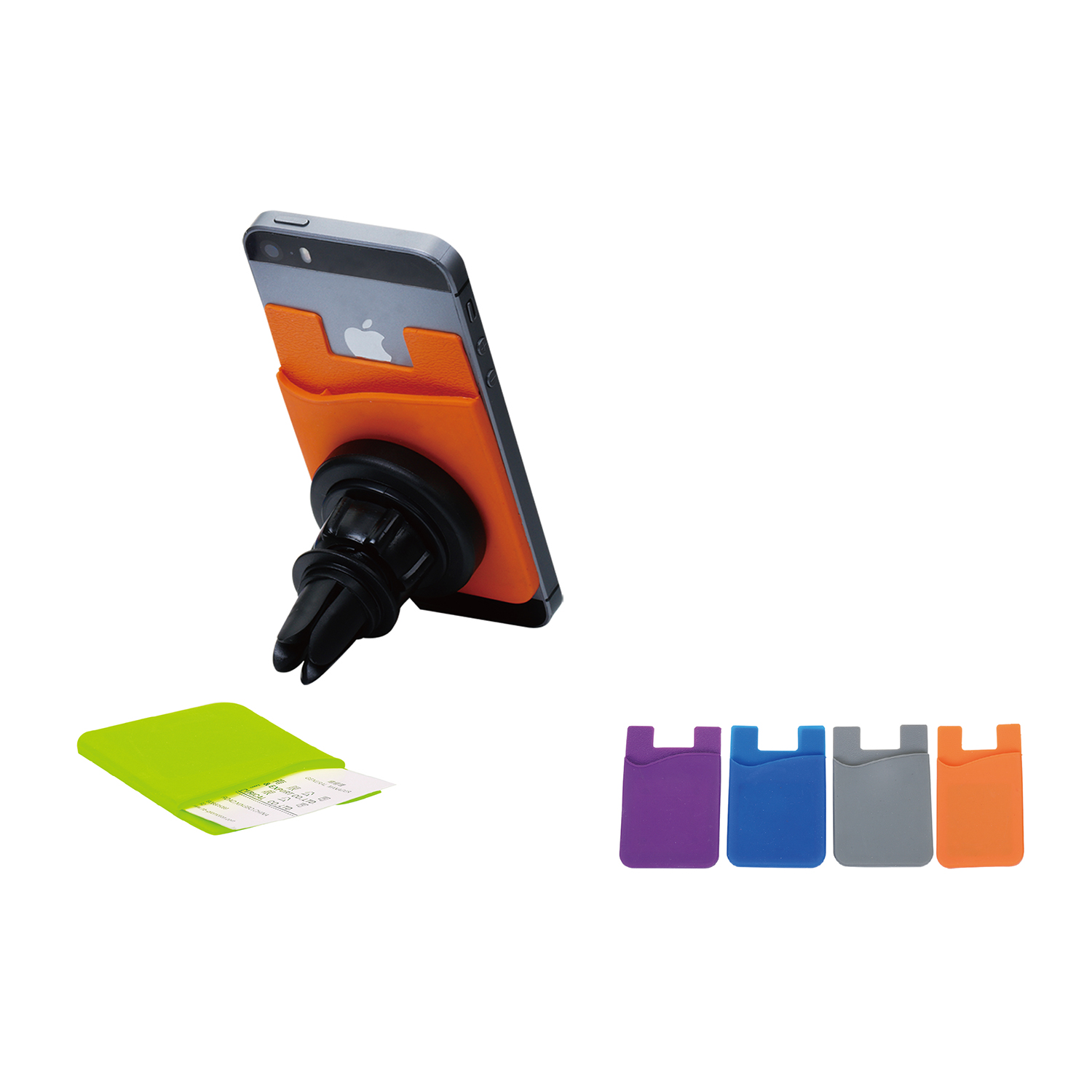 silicone phone wallet