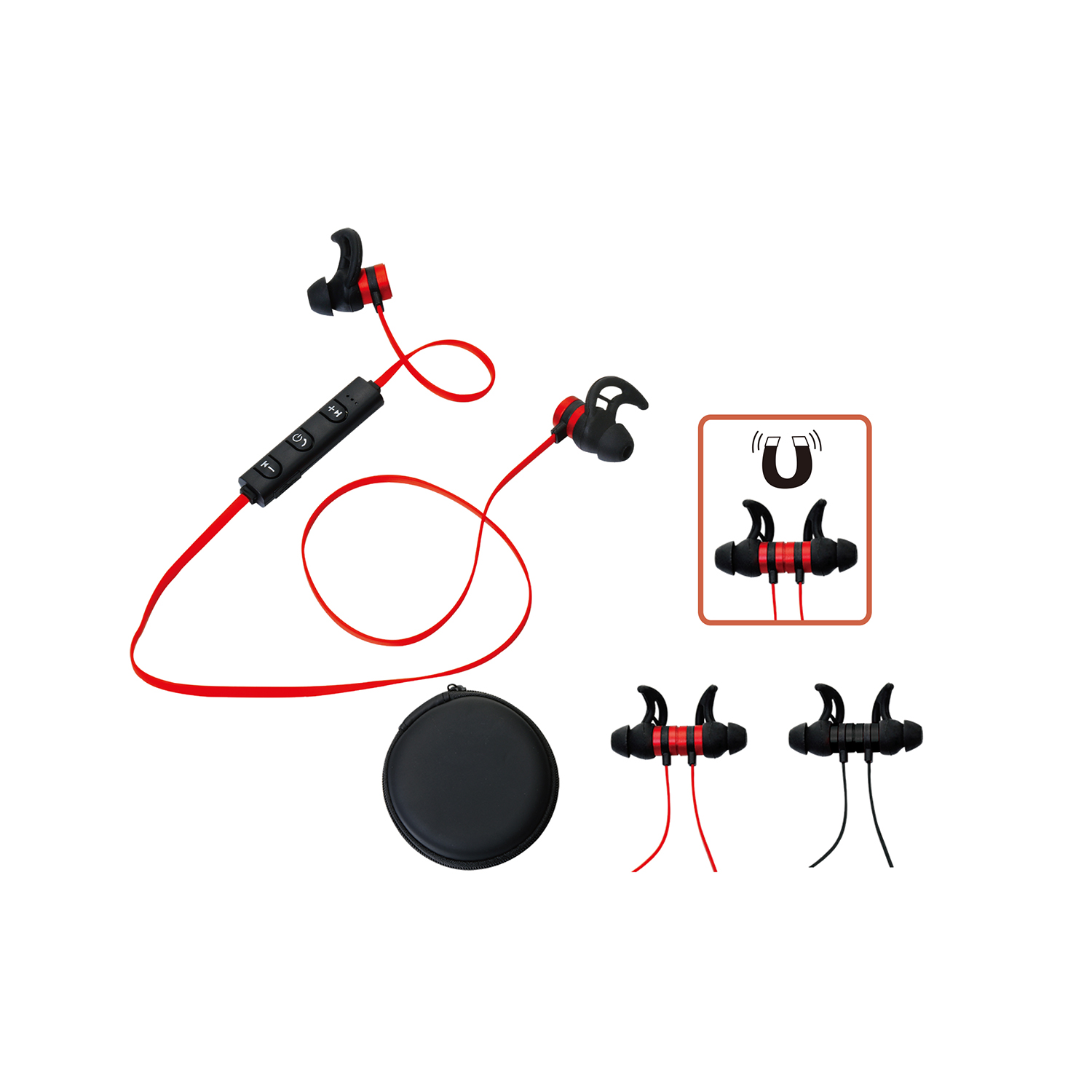 Sports Bluetooth Earbuds with Magnet